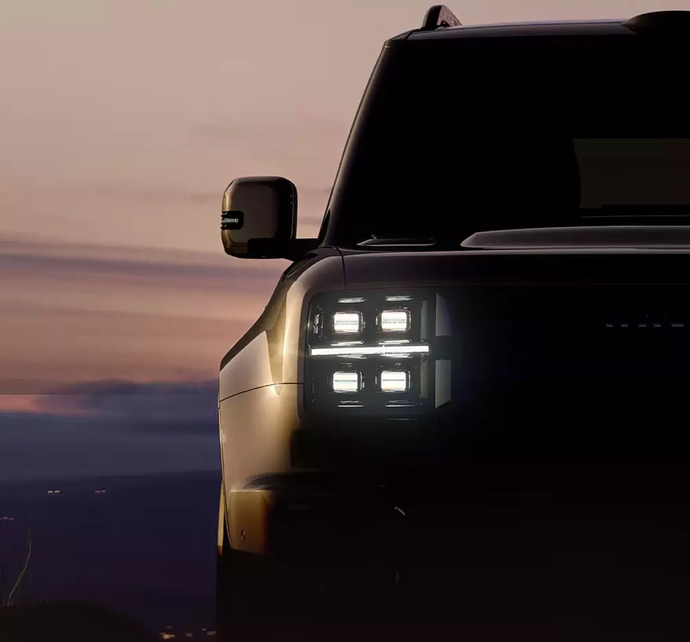 Cận cảnh cụm đèn pha của Great Wall H10 