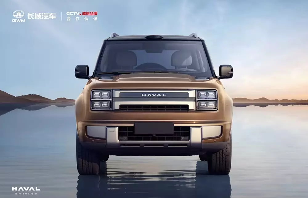 Great Wall H10 sở hữu thiết kế ngoại thất vuông vức