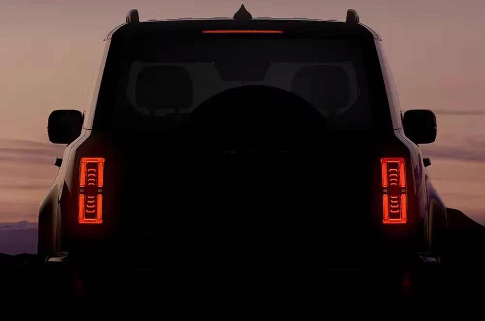 Great Wall H10 được trang bị đèn hậu nằm dọc