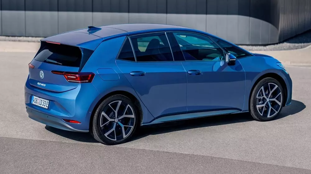 Volkswagen ID.3 Neo không thay đổi nhiều ở khu vực bên sườn