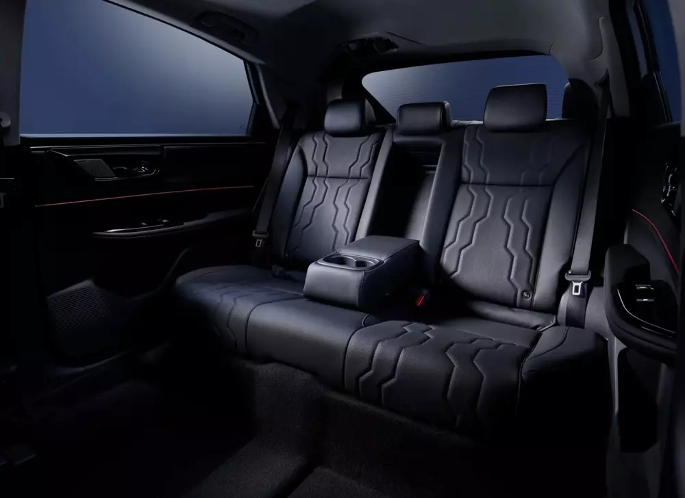 Hàng ghế sau của Honda Insight 