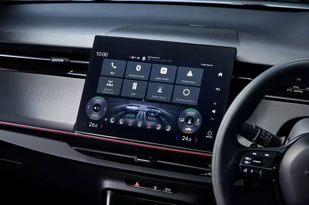 Màn hình cảm ứng trung tâm 12,8 inch của Honda Insight 