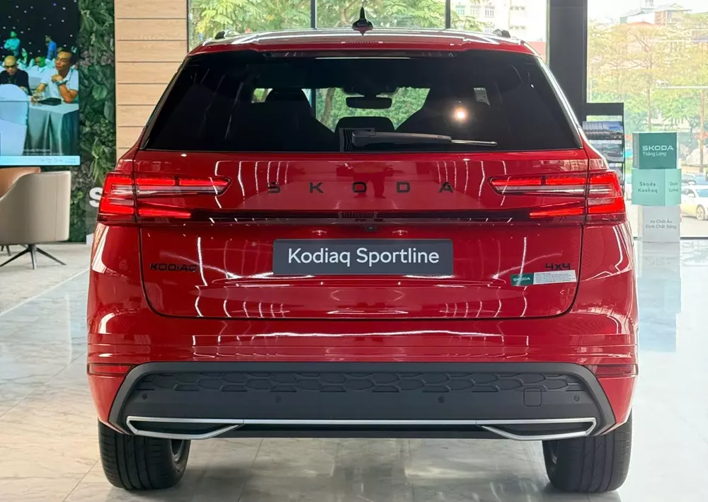 Động cơ của Skoda Kodiaq 2026 cũng không thay đổi