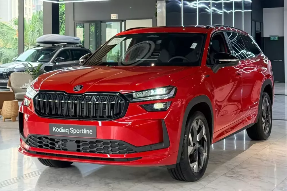 Skoda Kodiaq 2026 giữ nguyên thiết kế ngoại thất