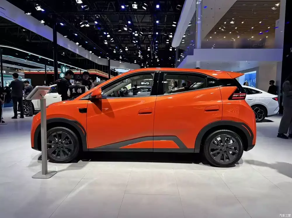 BYD Seagull 2026 có camera trên chắn bùn trước