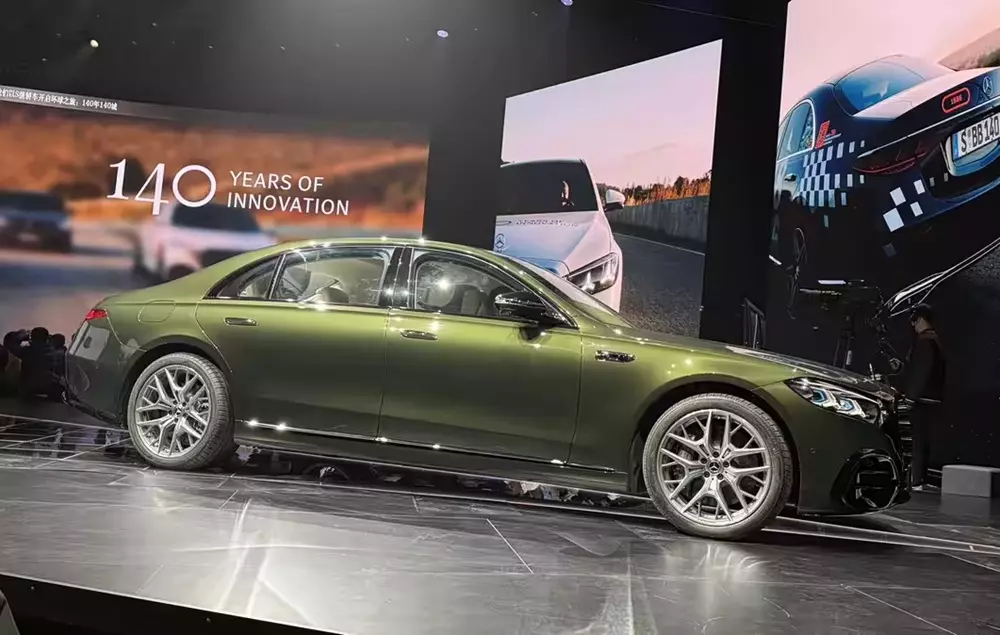 Chiều dài của Mercedes-Benz S-Class 2026 đã tăng nhẹ
