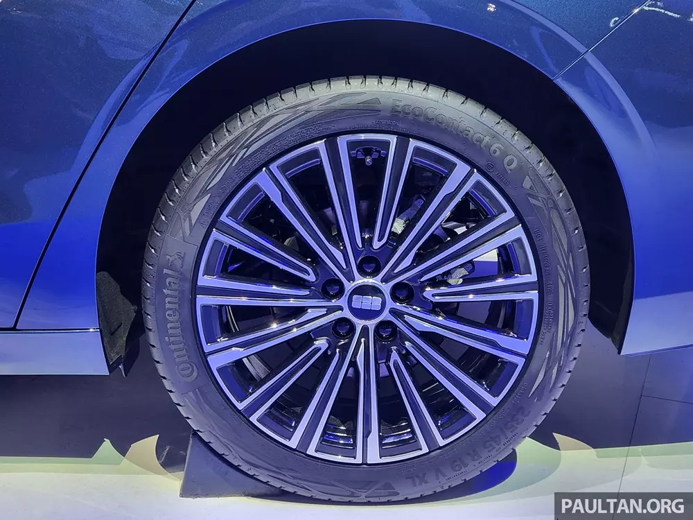 Bộ mâm đa chấu của Geely Galaxy A7 PHEV