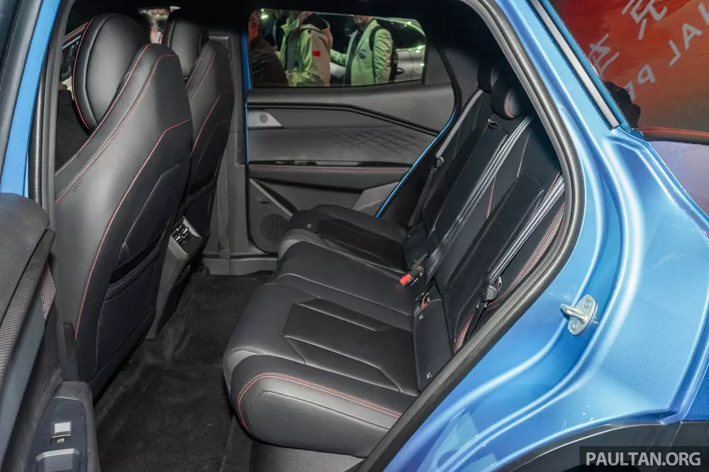 Hàng ghế sau của Omoda O4