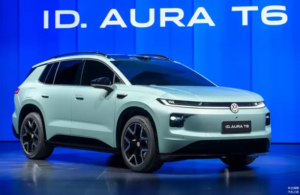 Cận cảnh khu vực đầu xe của Volkswagen ID.AURA T6 