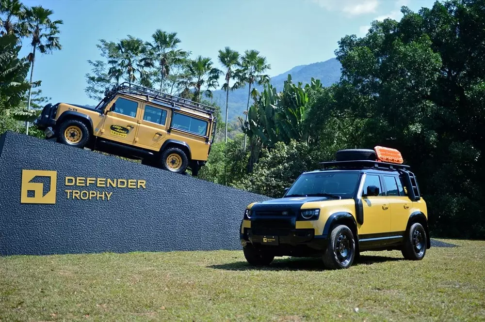 Land Rover Defender 110 Trophy Edition lấy cảm hứng từ giải đua xe địa hình Camel Trophy 