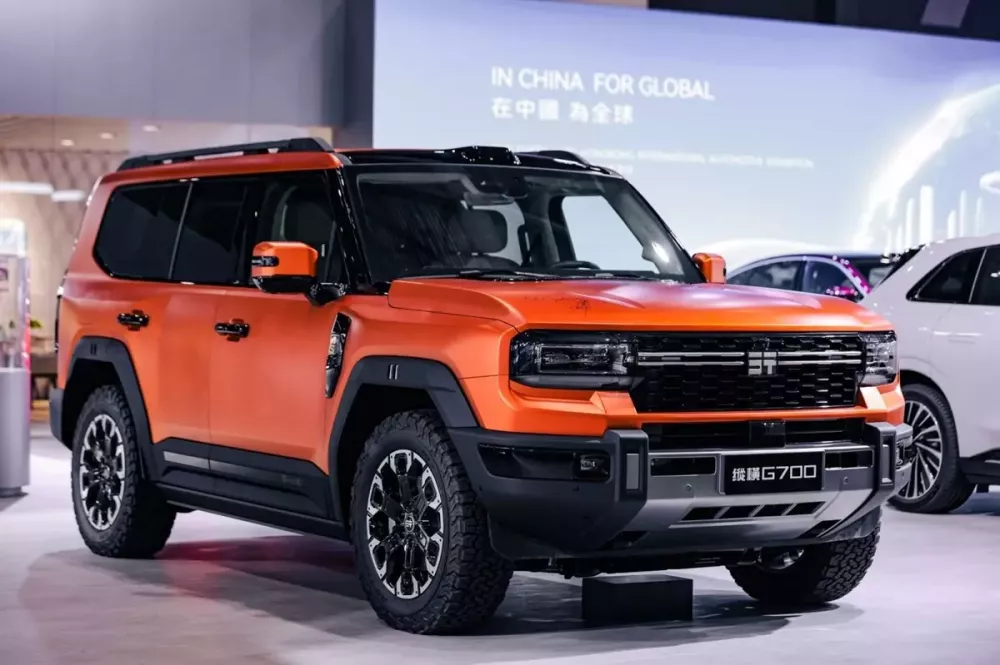 Jetour G700 có kích cỡ tương đương Toyota Land Cruiser 