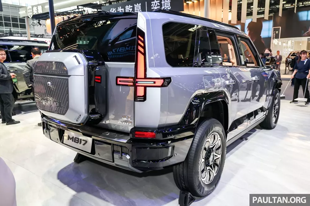 MHero II sở hữu ngoại hình hầm hố và đậm chất off-road