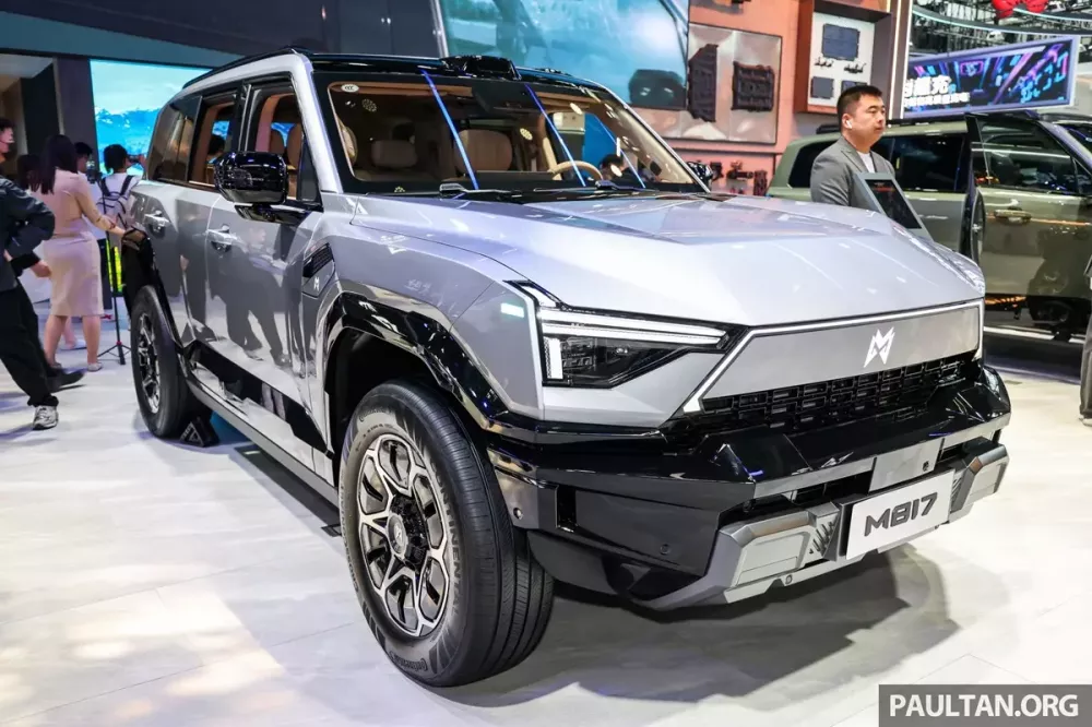 Cận cảnh mẫu SUV có kích thước lớn hơn cả Range Rover của Dongfeng