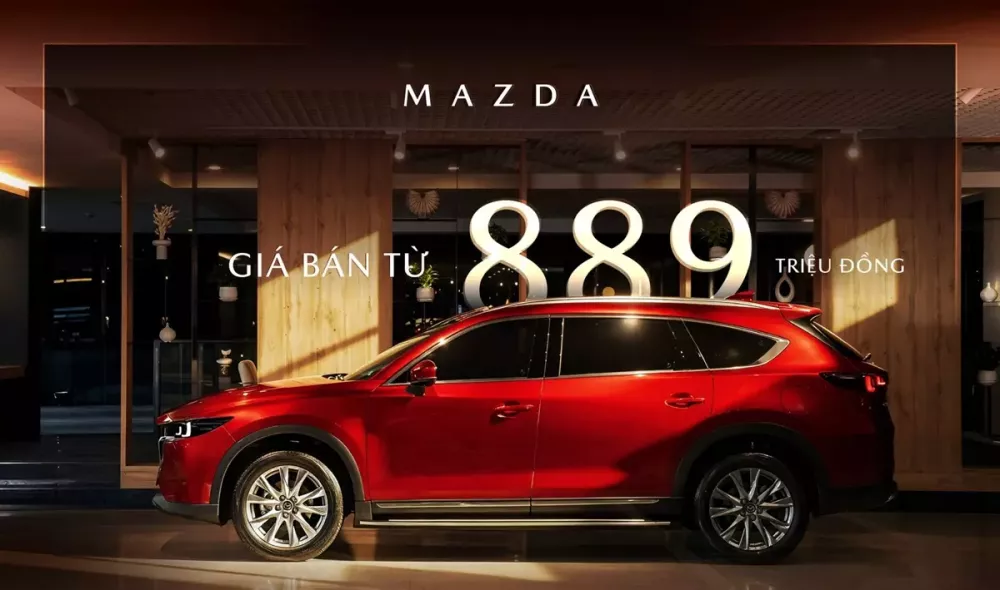 Mazda CX-8 tại Việt Nam được bổ sung bản tiêu chuẩn mới với giá rẻ hơn cả SUV cỡ C