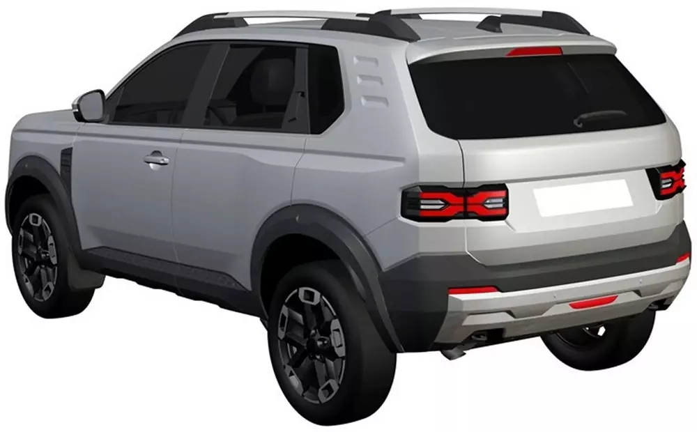 Thiết kế phía sau của Lada Niva