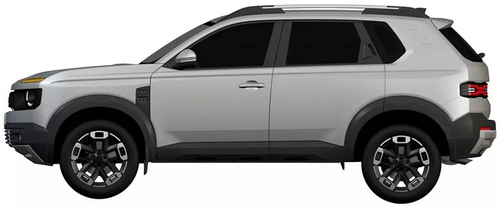 Lada Niva nhìn từ bên sườn