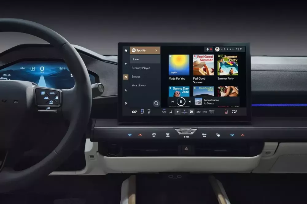 Hệ thống thông tin giải trí mới của Lexus ES 2026 sắp bán ở Việt Nam hoạt động như máy tính bảng