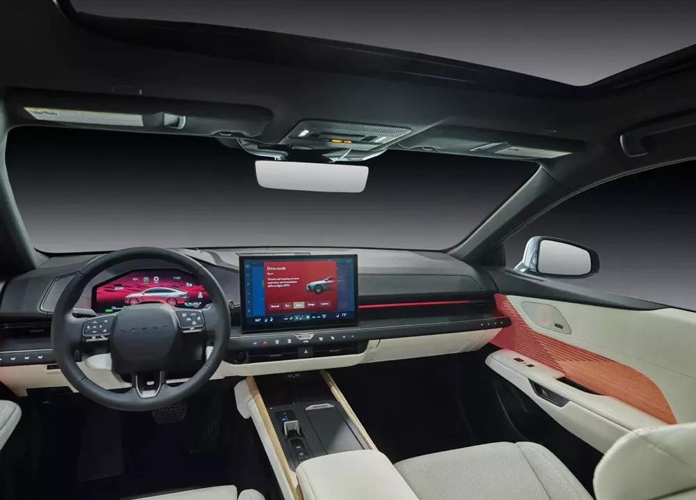 Khoang lái của Lexus ES 2026