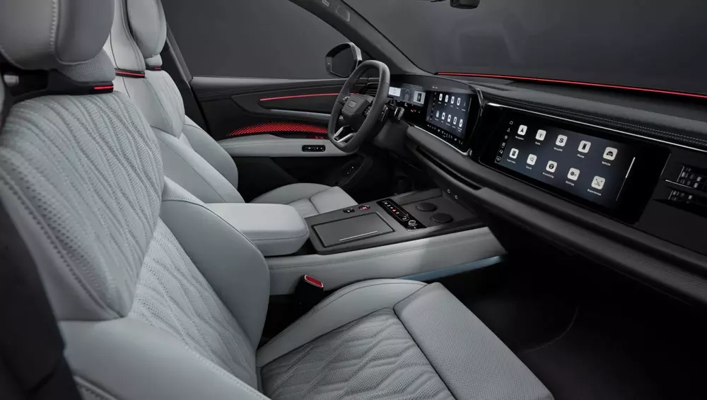 Audi Q9 2027 sang trọng đến mức bạn có thể chẳng bao giờ phải chạm vào tay nắm cửa