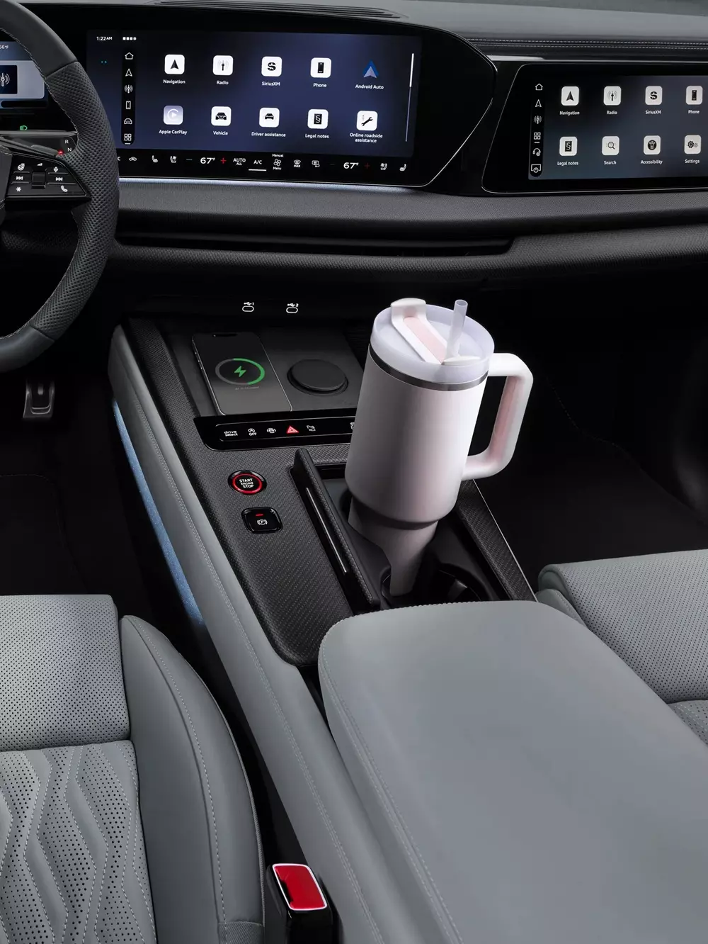Cụm điều khiển trung tâm của Audi Q9 2027