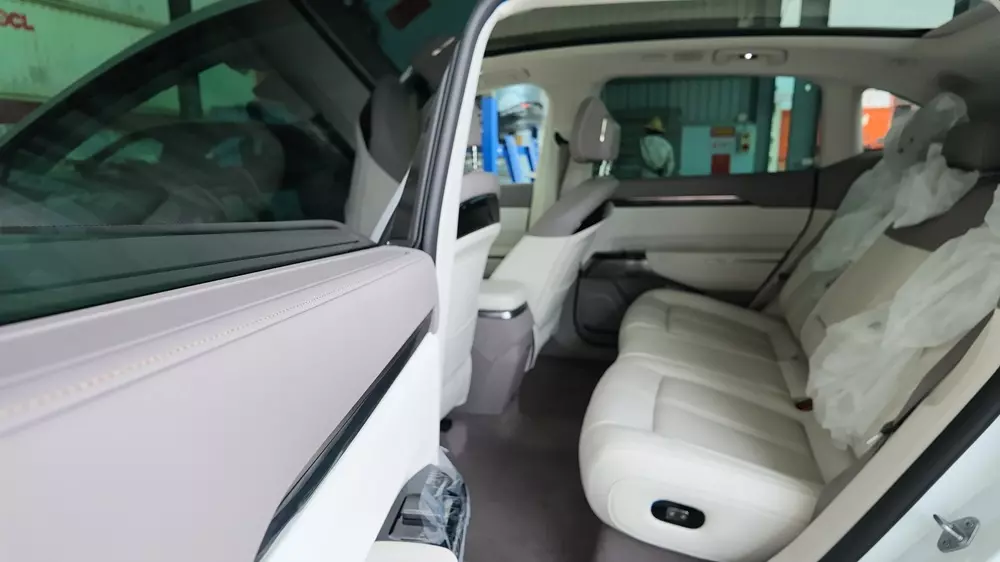 Hàng ghế sau của Zeekr 7X