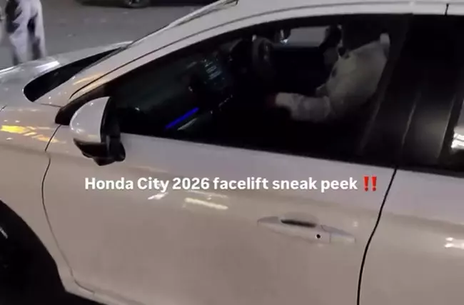 Hình ảnh hé lộ nội thất của Honda City 2026