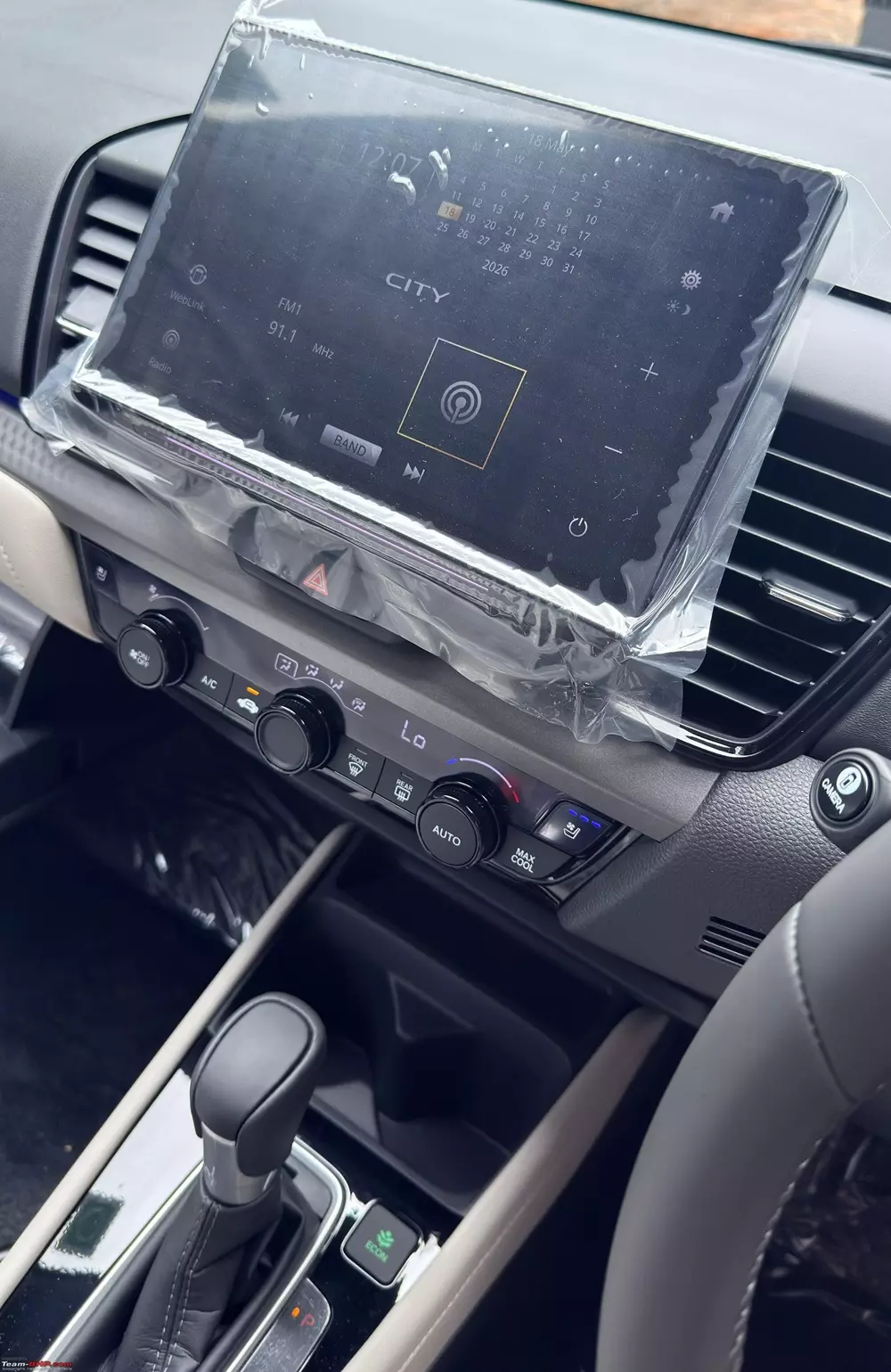 Honda City 2026 lộ rõ nội thất với màn hình cảm ứng cỡ lớn trước ngày ra mắt