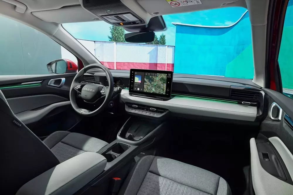 Khoang lái của Skoda Epiq