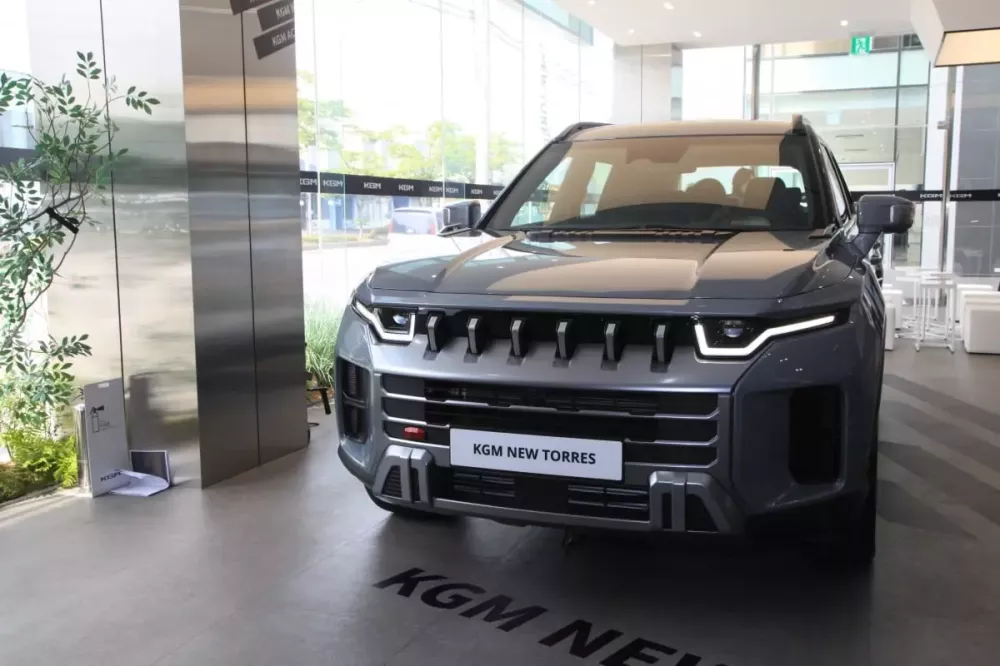 KGM Torres là mẫu SUV cỡ C từng được lên lịch lắp ráp và bán ở Việt Nam