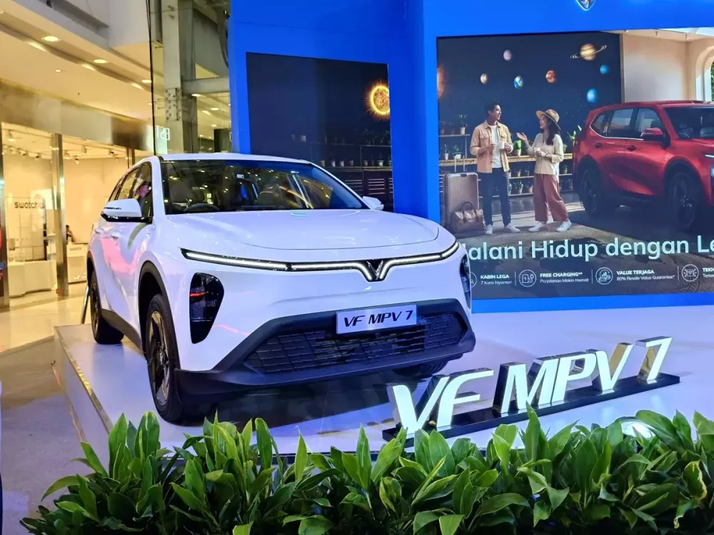 VinFast VF MPV 7 chính thức xuất xưởng tại nhà máy ở Indonesia