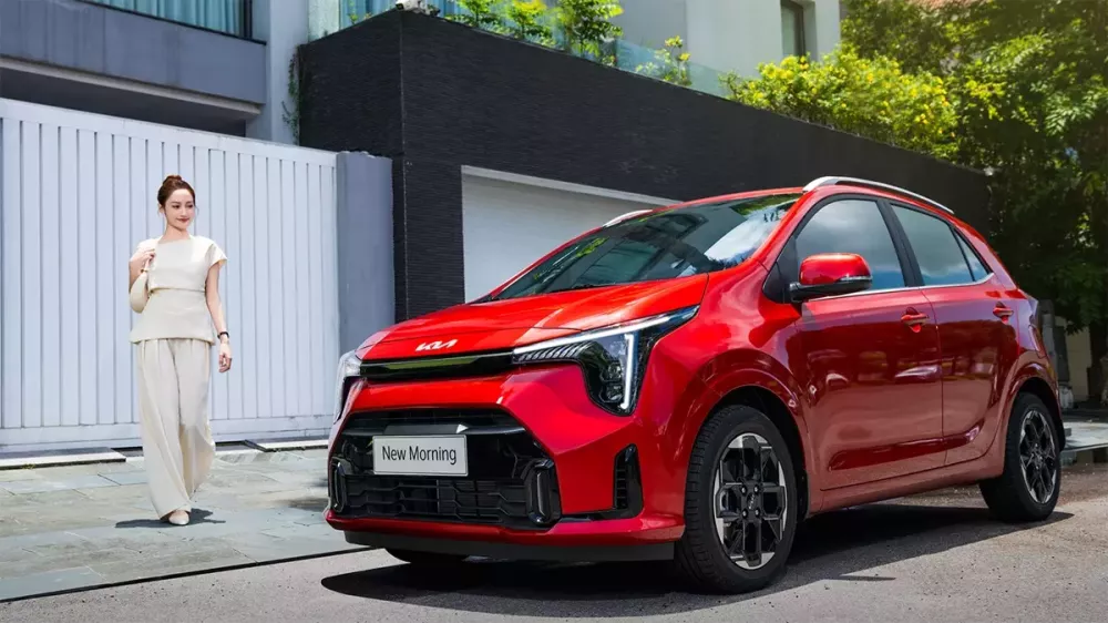 Kia Morning 2026 được áp dụng ngôn ngữ thiết kế mới