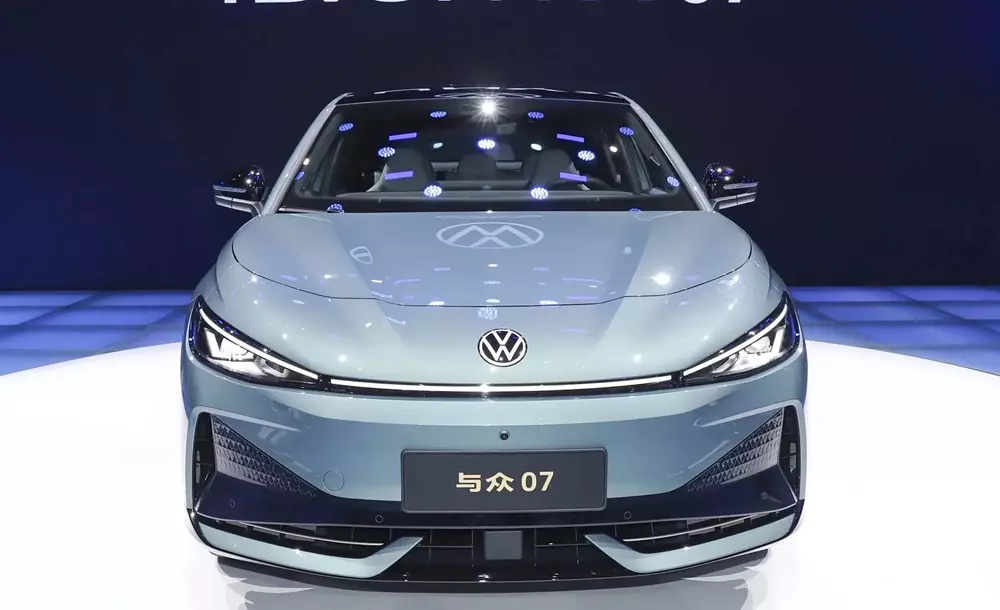 Volkswagen ID. Unyx 07 nhìn từ phía trước Volkswagen ID. Unyx 07 nhìn từ phía trước