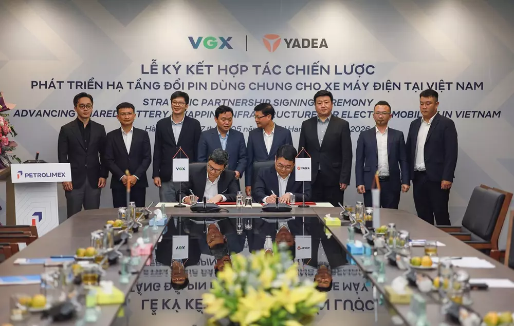 Yadea và VGX chính thức ký kết thỏa thuận hợp tác 