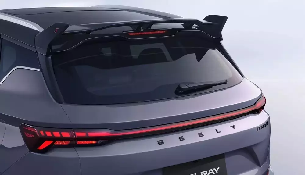 Thiết kế phía sau của Geely Coolray 2026 Thiết kế phía sau của Geely Coolray 2026