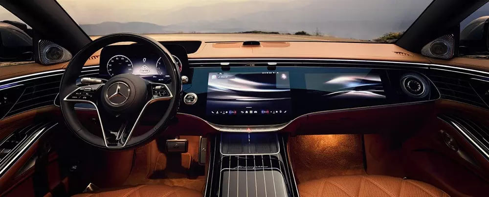 Khoang lái của Mercedes-Maybach S-Class 2026
