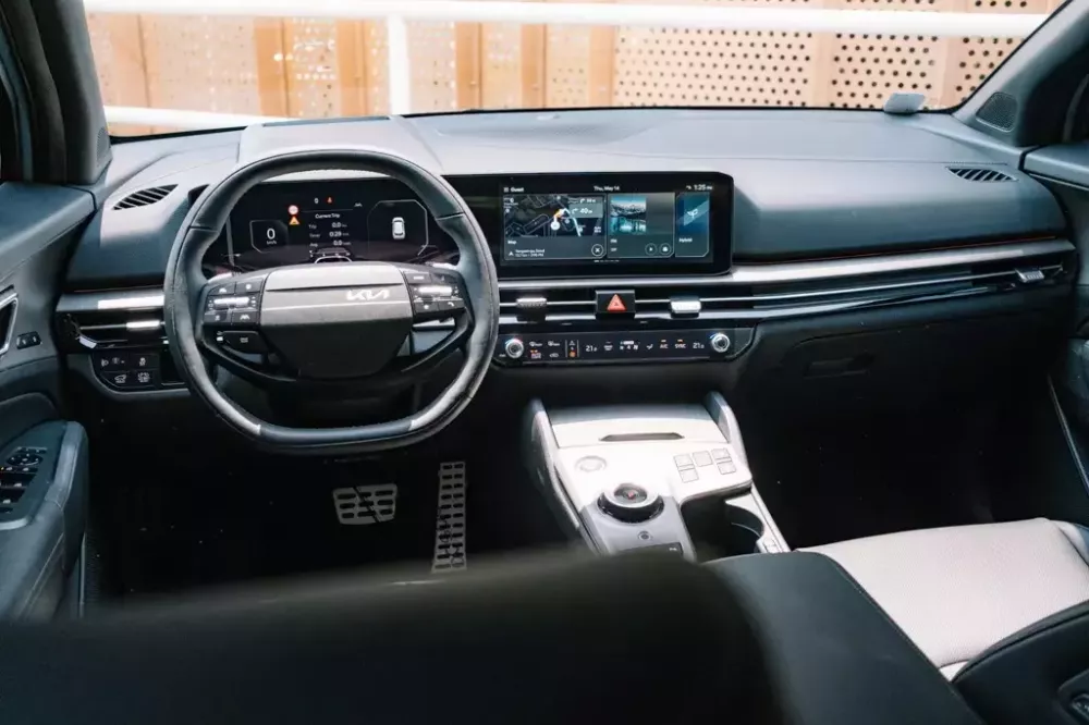 Không gian nội thất cải tiến của Kia Sportage 2026 Không gian nội thất cải tiến của Kia Sportage 2026