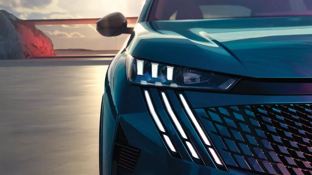Cụm đèn hình vuốt sư tử của Peugeot 3008 và 5008 2026 Cụm đèn hình vuốt sư tử của Peugeot 3008 và 5008 2026