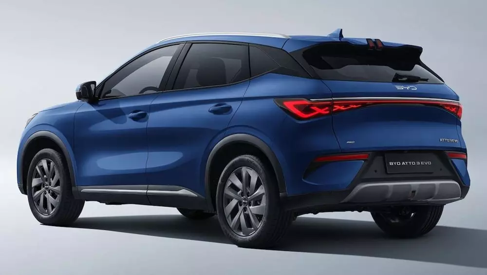 Phạm vi di chuyển của BYD Atto 3 Evo cũng tăng mạnh.