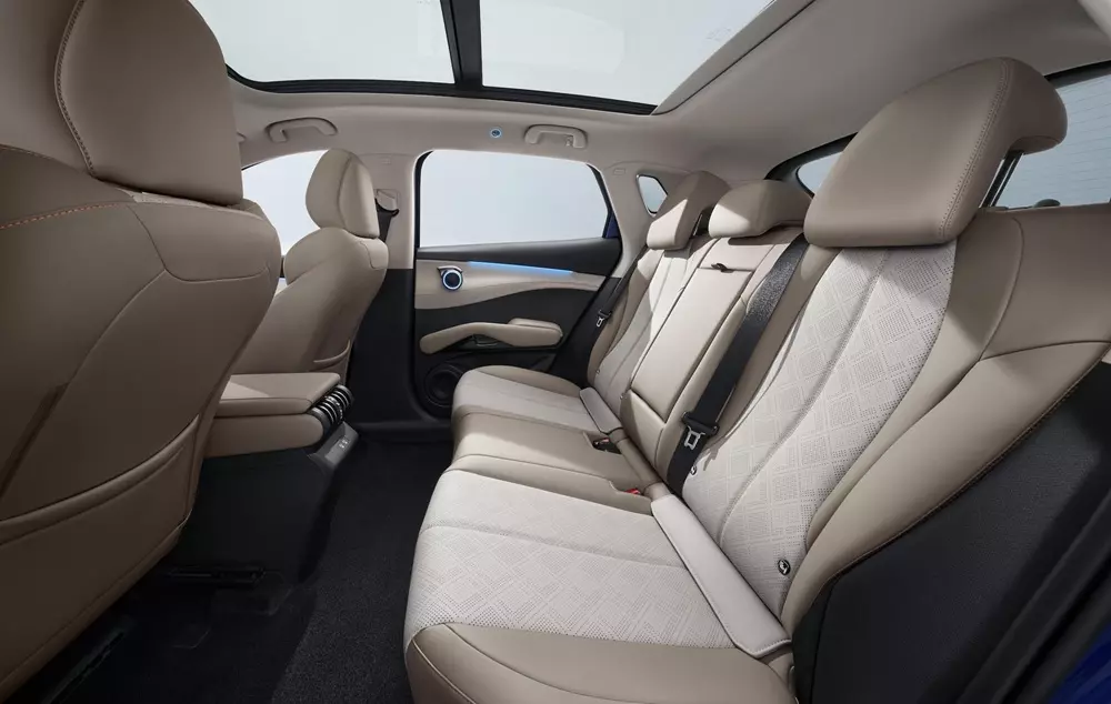 Hàng ghế sau của BYD Atto 3 Evo
