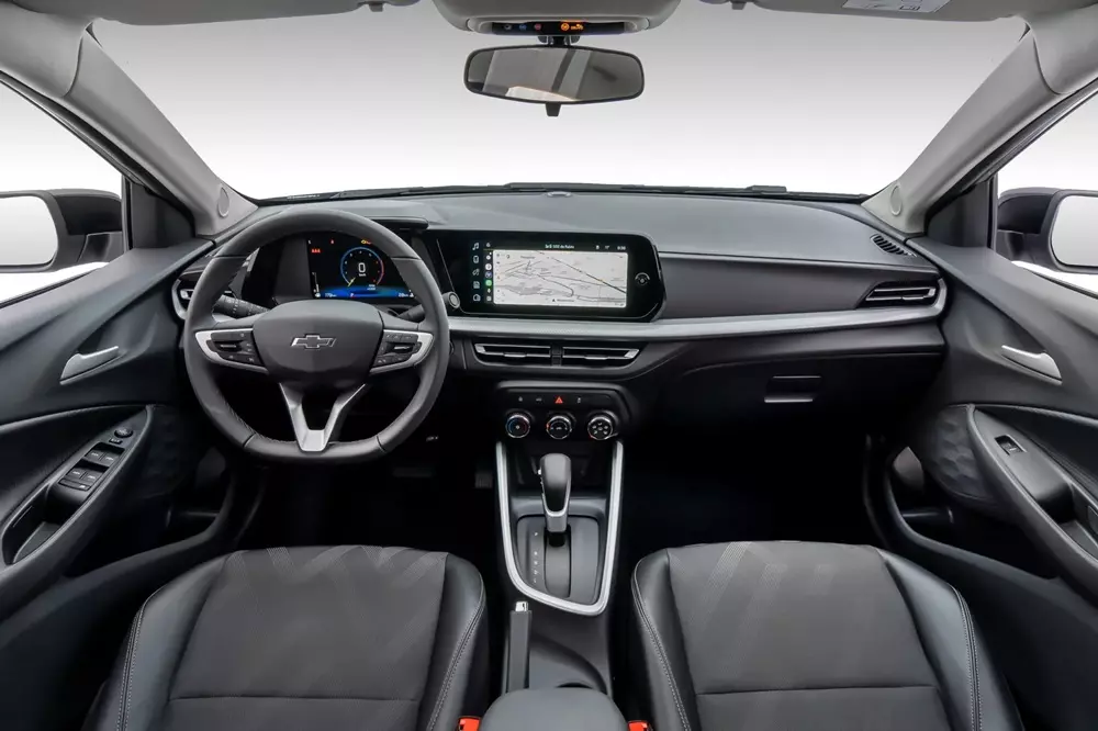 Khoang lái của Chevrolet Onix Ativ 2027