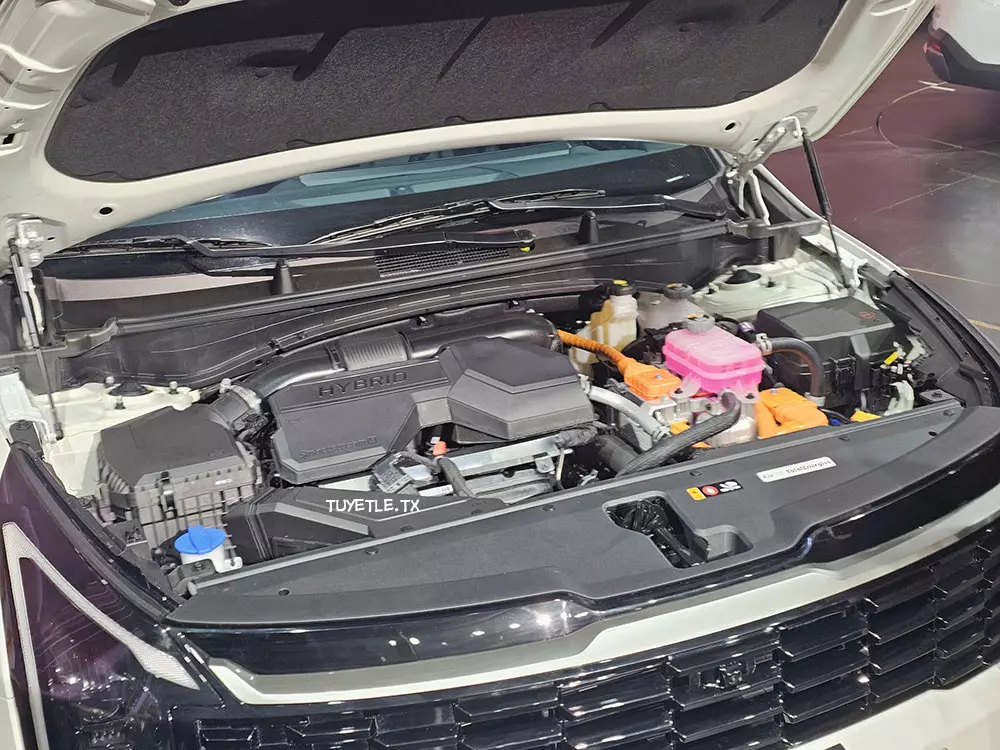 Kia Sorento Hybrid 2026 dùng chung động cơ với Sportage Hybrid Kia Sorento Hybrid 2026 dùng chung động cơ với Sportage Hybrid