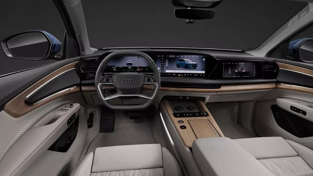 Khoang lái của Audi Q7 2026 giống với tân binh Q9 sắp ra mắt
