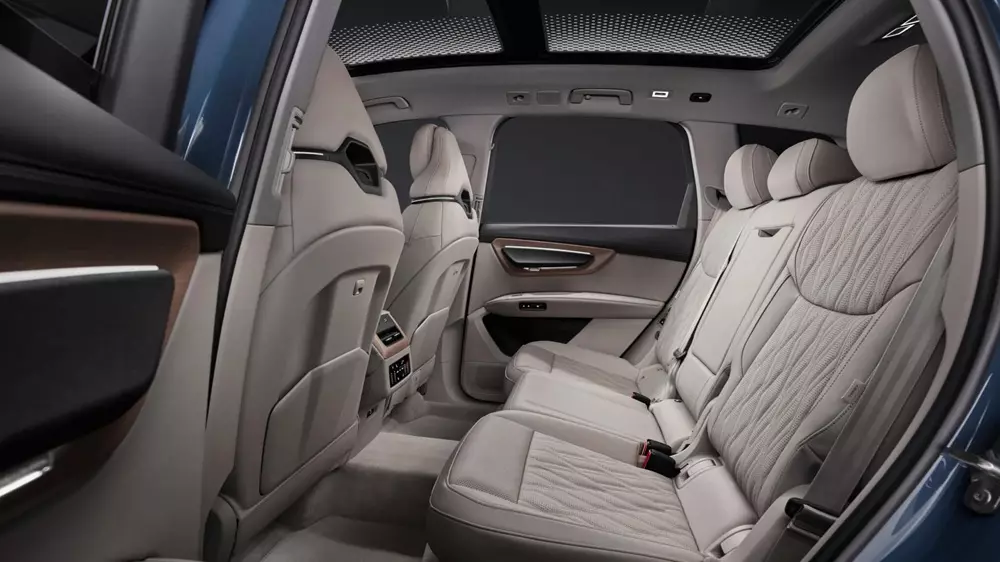 Nội thất 7 chỗ của Audi Q7 2026 dành cho châu Âu