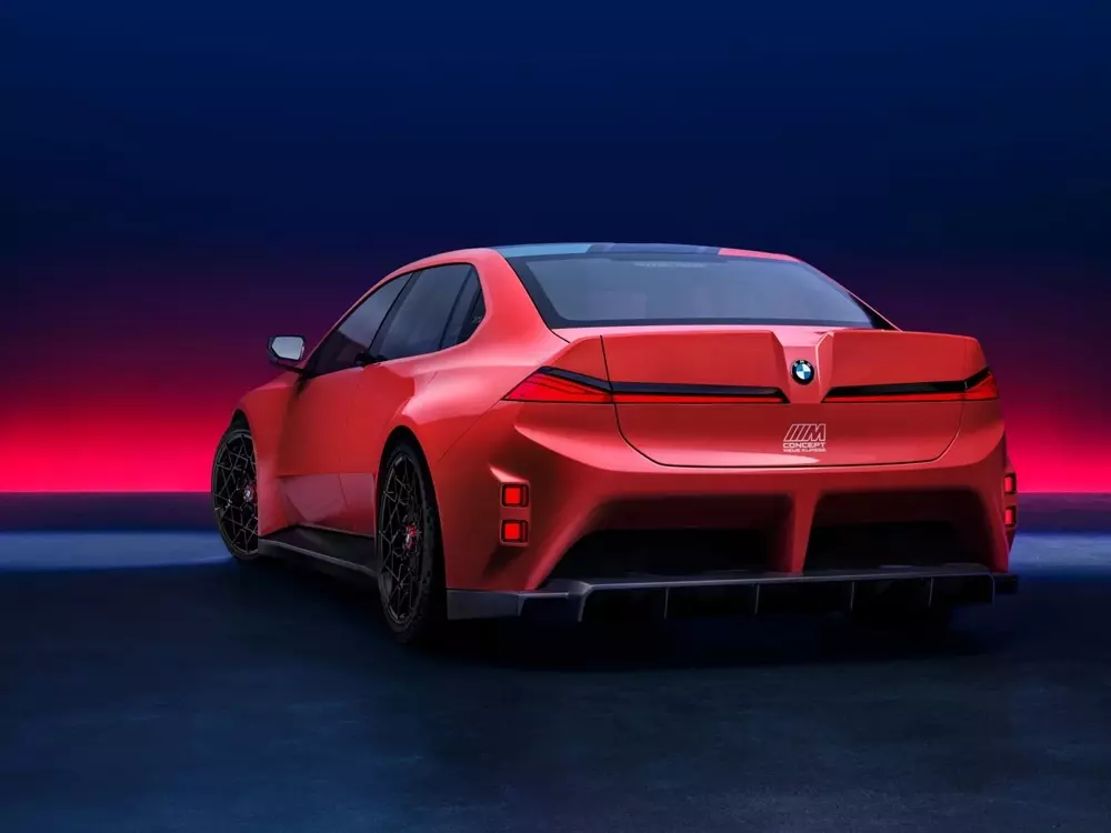 BMW M Concept Neue Klasse được trang bị 4 mô-tơ điện