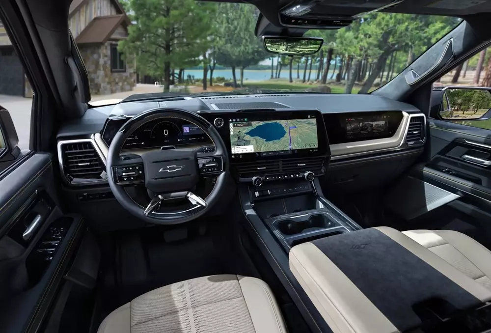 Khoang lái được thổi làn gió mới của Chevrolet Silverado 2027 Khoang lái được thổi làn gió mới của Chevrolet Silverado 2027