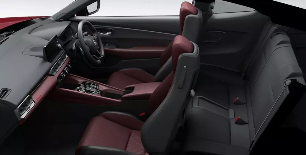 Nội thất của Honda Prelude Limited Edition 2027 phối 2 tông màu