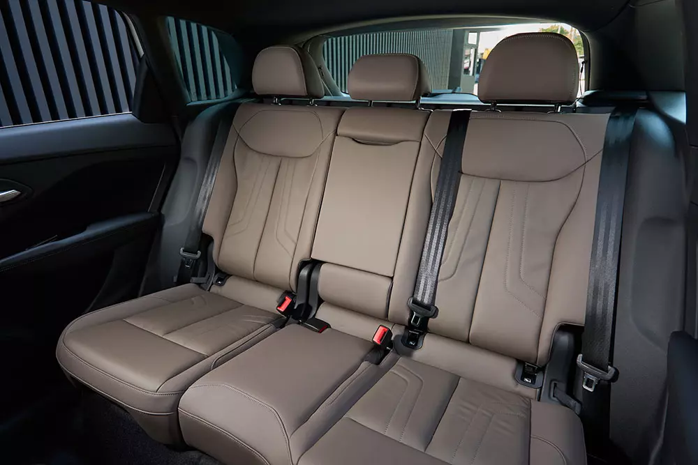 Hàng ghế sau của Audi Q3 2026 Hàng ghế sau của Audi Q3 2026