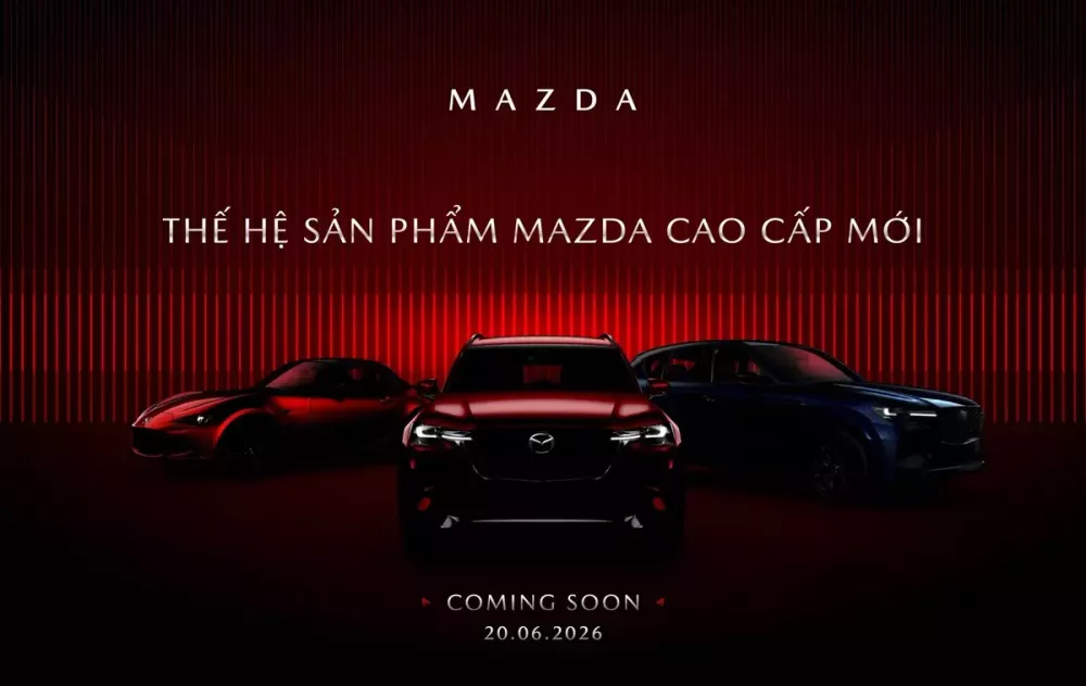 Bộ ba xe tiền tỷ của Mazda sẽ chính thức ra mắt Việt Nam vào tối nay