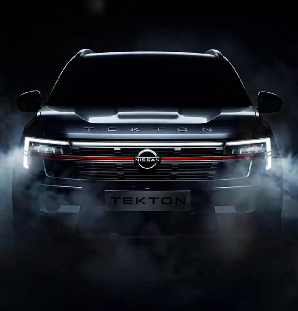 Nissan Tekton sở hữu thiết kế đầu xe ấn tượng