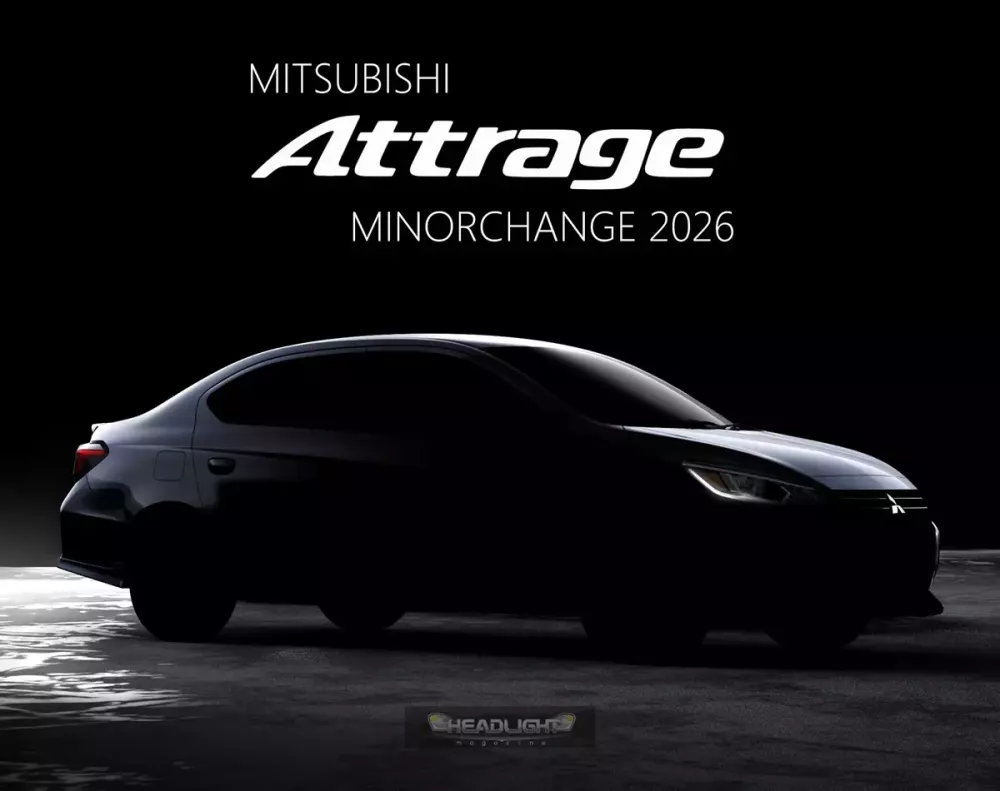 Mitsubishi Attrage phiên bản nâng cấp được chốt lịch ra mắt Thái Lan vào tuần sau